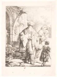 Abraham verdrijft Hagar en Ismael
