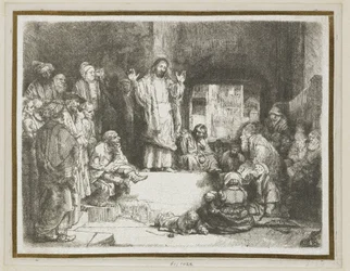 Christus predikt (‘Het kleine graf’)