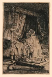 David in Gebed