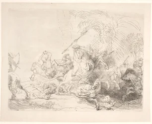De grote leeuwenjacht