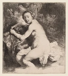 Diana in het bad