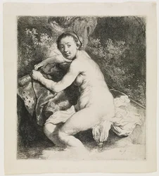 Diana in het bad