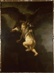 Ganymed in de klauwen van de adelaar