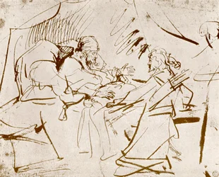 Jakob aan het bed van Isaak, 1913