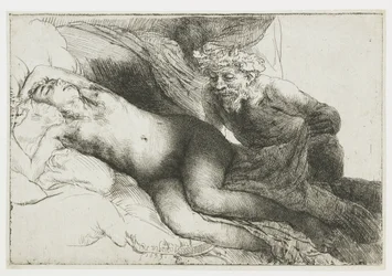 Jupiter en Antiope: de grotere plaat