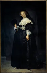 Portret van Oopjen Coppit, vrouw van Maertens Soolmans