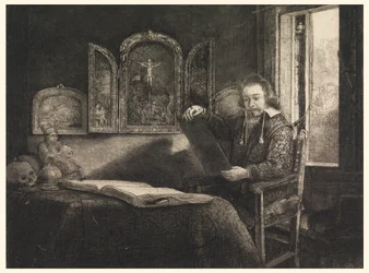Portret van Abraham Francen