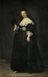 Portret van Oopjen Coppit, 1634