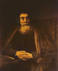 Portret van een oude man