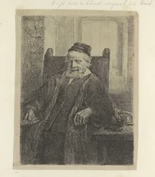Portret van de goudsmid Jan Lutma