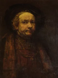 Zelfportret, op leeftijd