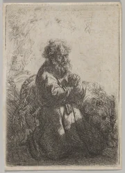 St. Hiëronymus in Gebed, 1635