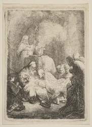 De Besnijdenis: Kleine Plaat, ca. 1630