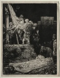 De Kruisafneming bij Fakkellicht, 1654