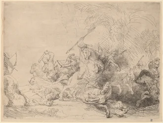 De Grote Leeuwenjacht