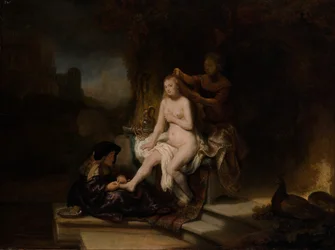 Het toilet van Bathseba, 1643