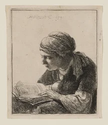 Lezende vrouw