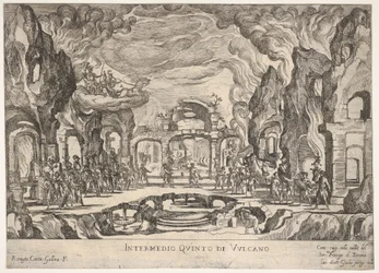 Vijfde Intermezzo: Vulcanus, uit de serie Zeven Intermezzo