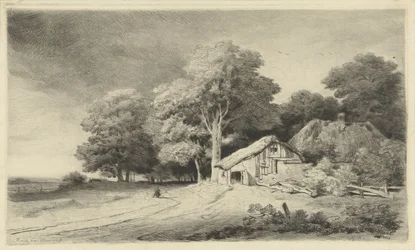 Boerderij aan een weg