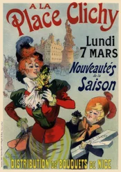 Op het Place Clichy