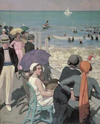 Baddertijd in Cabourg