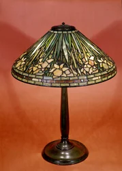 Bureaulamp uit 1900