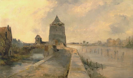 De Rijn bij Konstanz (Konstanz-am-Rhein)