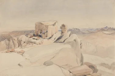 De Top van de Sinaïberg of Jebel Musa, 1840