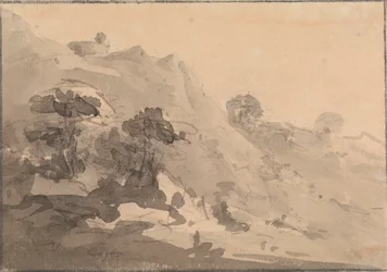 Heuvelachtig landschap