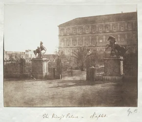 Het Koninklijk Paleis, Napels, voor 1852