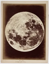 Omgekeerd - Een beetje na volle maan, ca. 1858
