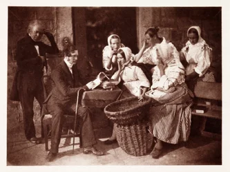 James Fairburn DD (Fairburn leest voor aan de visvrouwen), ca. 1843
