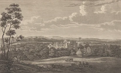 Hever Castle in het Graafschap Kent, uit Edward Hasted