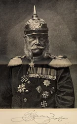 Willem I, Koning van Pruisen en Duitse Keizer, op 90-jarige Leeftijd
