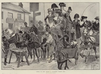 Op weg naar de Derby honderd jaar geleden