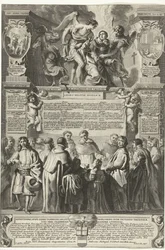 Instelling van de broederschap Militia Angelica Thomae Aquinatis, 1649