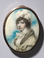 Portret van de Eerwaarde Anne Annesley, later Gravin van Mountnorris, c. 1800