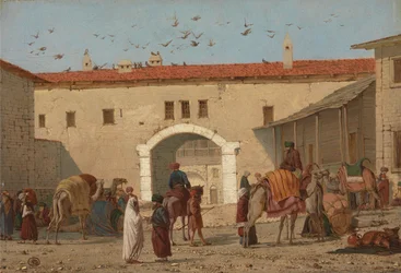 Caravanserai bij Mylasa in Klein-Azië