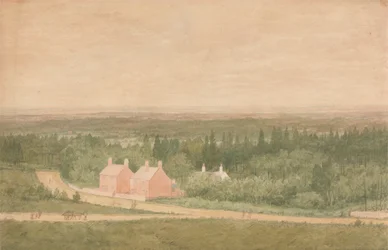 Landschap met huisjes, Broadmoor