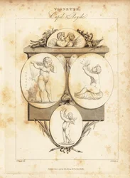 Edelstenen die Cupido en Psyche illustreren