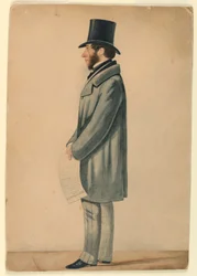 Portret van onbekende man