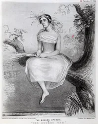 De moderne Ophelia, of De Verdoemde, 1845