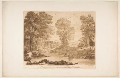 Landschap met Cupido en Psyche