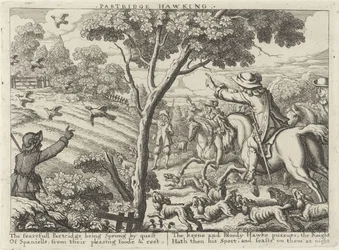 Jacht op patrijsvogels