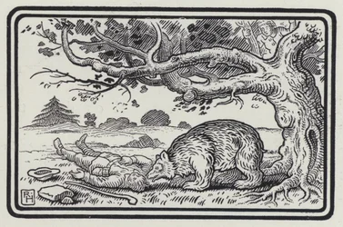 De Twee Vrienden En De Beer