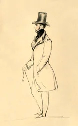 Een man uit Pembrokeshire - De graaf van Pembroke, ca. 1841