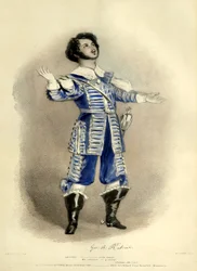 I Puritani met Giovanni Rubini als Arturo (creëerde de rol) uit de eerste productie in Parijs, Théâtre-Italien
