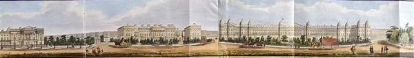 Clarence Terrace en Sussex Place, detail uit 