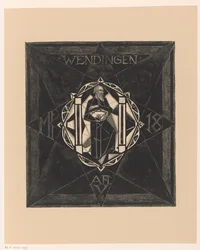 Omslagontwerp voor: Wendingen, 1918
