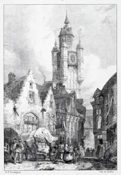 Bergues: De toren van de markt
